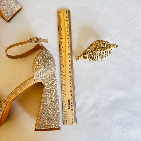 Sheln, rose gold glitter sneaker new size 9 - Picture 12 of 15